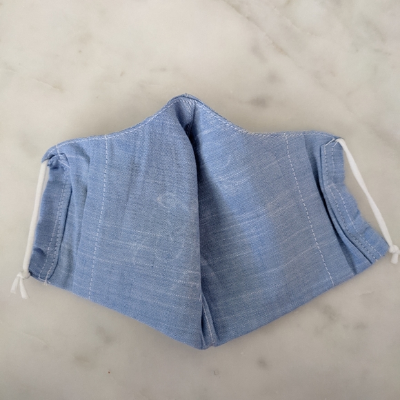 Handmade Embroidered Pocket Filter Face Mask - Picture 4 of 5